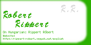 robert rippert business card